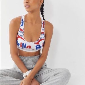 CALVIN KLEIN X ANDY WARHOL SPORTS BRA